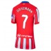 Maillot de foot Atletico Madrid Antoine Griezmann #7 Domicile vêtements Femmes 2024-25 Manches Courtes